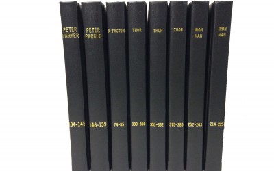 Custom Bound Comic Books